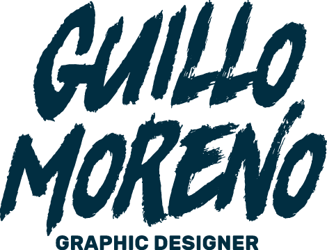 guillo moreno logo graphic designer