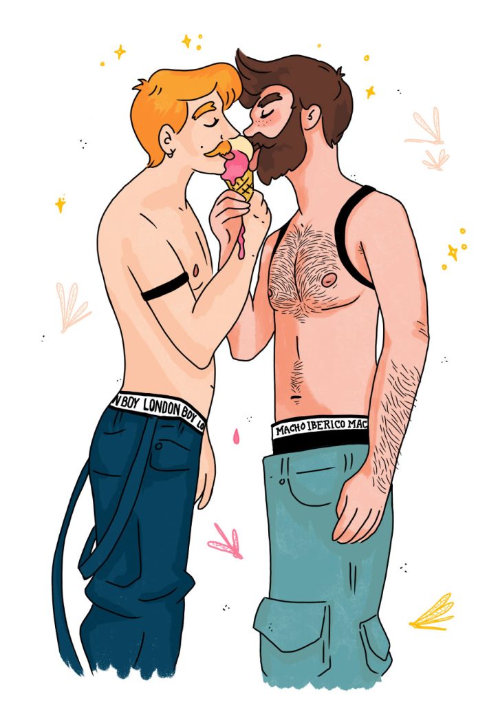 verano_elguilloilustrado_kiss